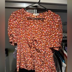 Madewell Floral Blouse from Fall 2020